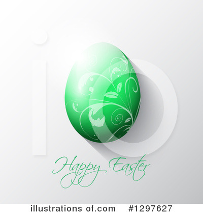 Easter Eggs Clipart #1297627 by KJ Pargeter