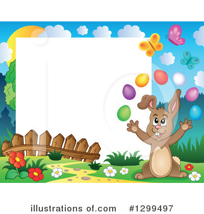 Royalty-Free (RF) Easter Clipart Illustration by visekart - Stock Sample #1299497