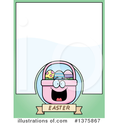 Easter Basket Clipart #1375867 by Cory Thoman