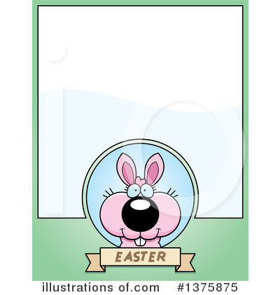 Easter Bunny Clipart #1375875 by Cory Thoman
