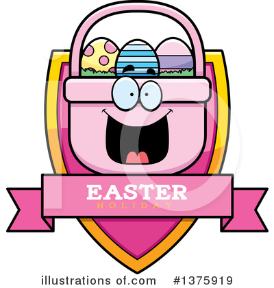 Easter Basket Clipart #1375919 by Cory Thoman