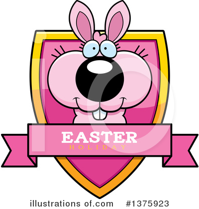 Easter Bunny Clipart #1375923 by Cory Thoman