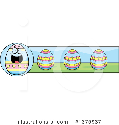Easter Egg Clipart #1375937 by Cory Thoman
