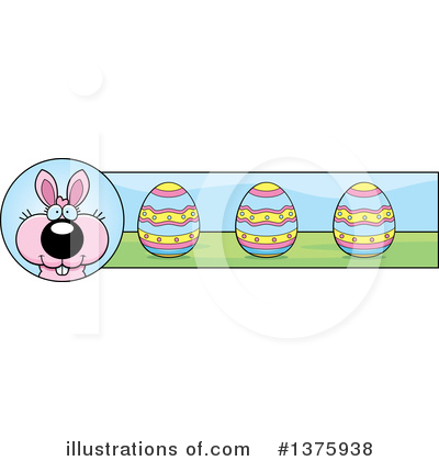 Easter Bunny Clipart #1375938 by Cory Thoman