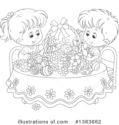 Royalty-Free (RF) Easter Clipart Illustration by Alex Bannykh - Stock Sample #1383662