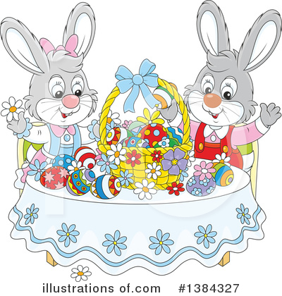 Royalty-Free (RF) Easter Clipart Illustration by Alex Bannykh - Stock Sample #1384327