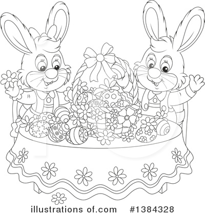 Royalty-Free (RF) Easter Clipart Illustration by Alex Bannykh - Stock Sample #1384328