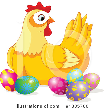 Royalty-Free (RF) Easter Clipart Illustration by Pushkin - Stock Sample #1385706