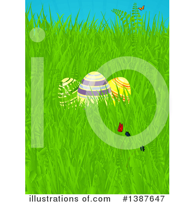 Easter Egg Clipart #1387647 by elaineitalia