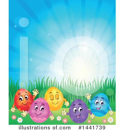 Royalty-Free (RF) Easter Clipart Illustration by visekart - Stock Sample #1441739