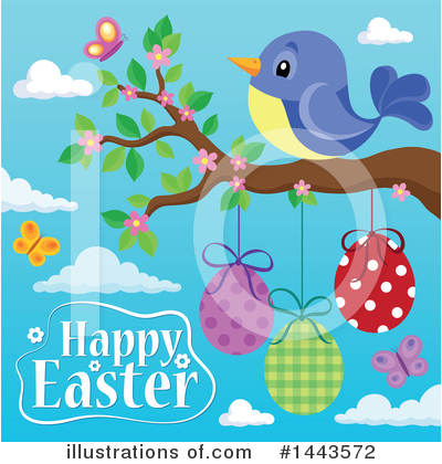 Royalty-Free (RF) Easter Clipart Illustration by visekart - Stock Sample #1443572