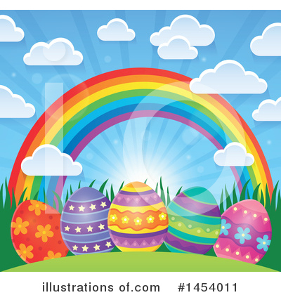 Royalty-Free (RF) Easter Clipart Illustration by visekart - Stock Sample #1454011