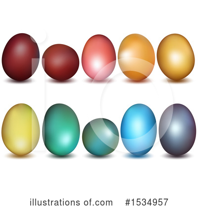Eggs Clipart #1534957 by dero