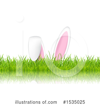 Easter Bunny Clipart #1535025 by KJ Pargeter