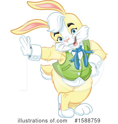 Easter Clipart #1588759 by Lawrence Christmas Illustration