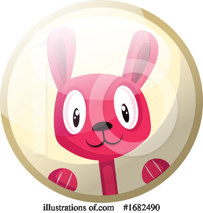 Rabbit Clipart #1682490 by Morphart Creations