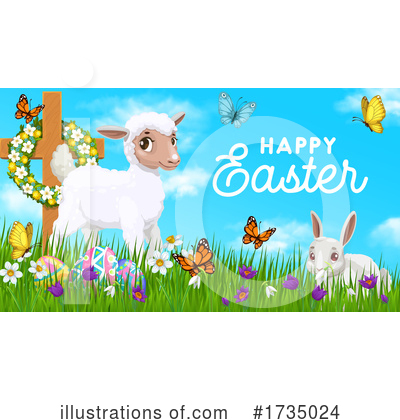 Lamb Clipart #1735024 by Vector Tradition SM