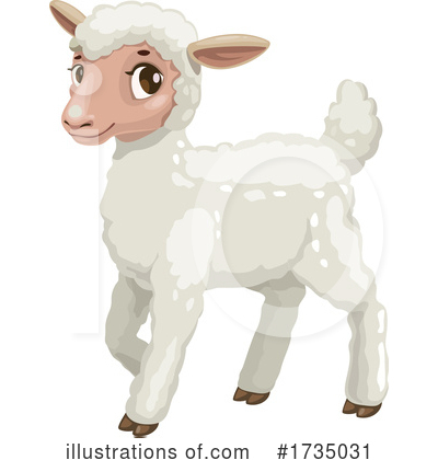 Sheep Clipart #1735031 by Vector Tradition SM