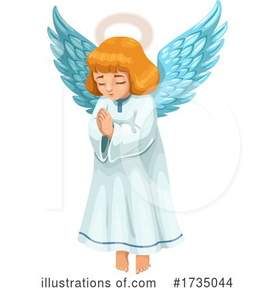 Prayer Clipart #1735044 by Vector Tradition SM