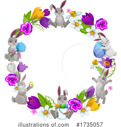 Rabbit Clipart #1735057 by Vector Tradition SM