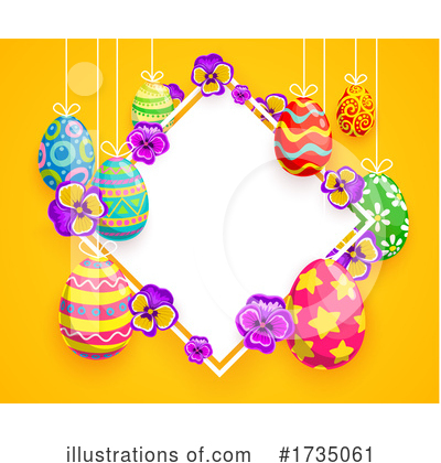 Easter Eggs Clipart #1735061 by Vector Tradition SM