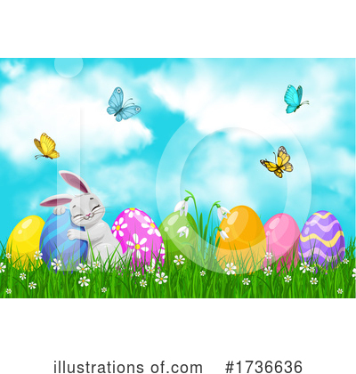 Royalty-Free (RF) Easter Clipart Illustration by Vector Tradition SM - Stock Sample #1736636