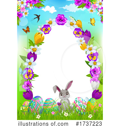 Easter Eggs Clipart #1737223 by Vector Tradition SM