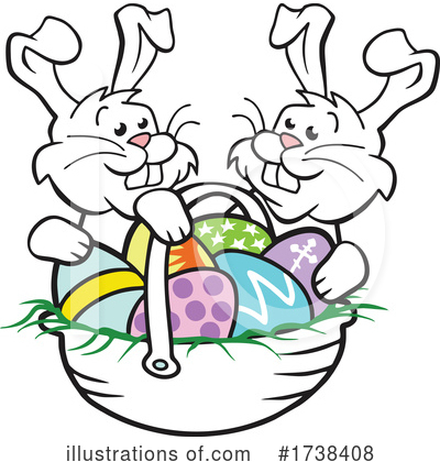 Easter Clipart #1738408 by Johnny Sajem