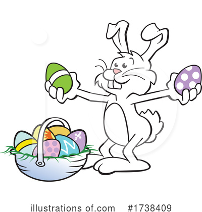 Easter Clipart #1738409 by Johnny Sajem