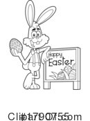 Easter Clipart #1790755 by Hit Toon