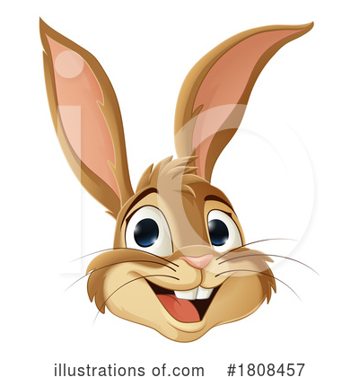 Easter Bunny Clipart #1808457 by AtStockIllustration