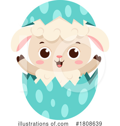 Royalty-Free (RF) Easter Clipart Illustration by Hit Toon - Stock Sample #1808639