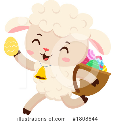 Royalty-Free (RF) Easter Clipart Illustration by Hit Toon - Stock Sample #1808644