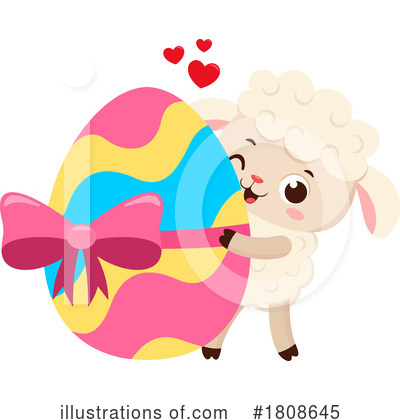 Easter Egg Clipart #1808645 by Hit Toon