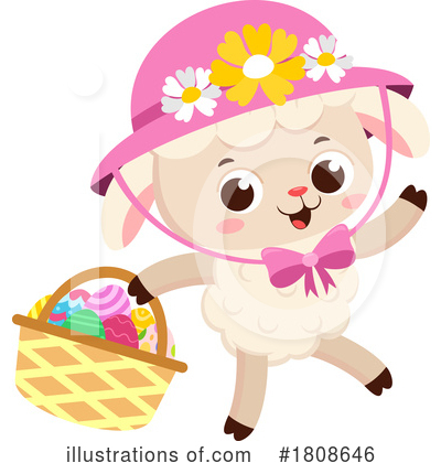 Royalty-Free (RF) Easter Clipart Illustration by Hit Toon - Stock Sample #1808646