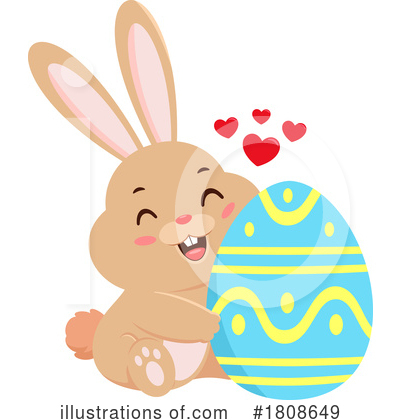 Royalty-Free (RF) Easter Clipart Illustration by Hit Toon - Stock Sample #1808649