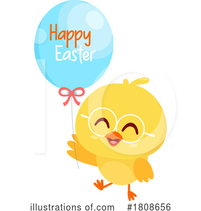 Easter Chick Clipart #1808656 by Hit Toon