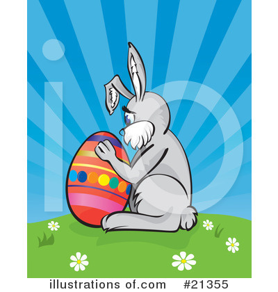 Easter Bunny Clipart #21355 by Paulo Resende