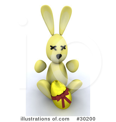 Bunny Clipart #30200 by KJ Pargeter
