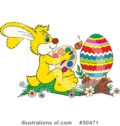 Royalty-Free (RF) Easter Clipart Illustration by Alex Bannykh - Stock Sample #30471