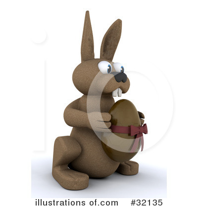 Rabbit Clipart #32135 by KJ Pargeter