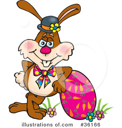 Easter Bunny Clipart #36166 by Dennis Holmes Designs