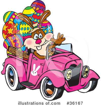 Royalty-Free (RF) Easter Clipart Illustration by Dennis Holmes Designs - Stock Sample #36167