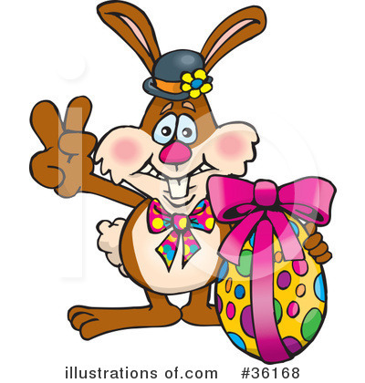 Royalty-Free (RF) Easter Clipart Illustration by Dennis Holmes Designs - Stock Sample #36168