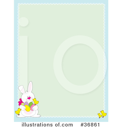 Easter Bunny Clipart #36861 by Maria Bell
