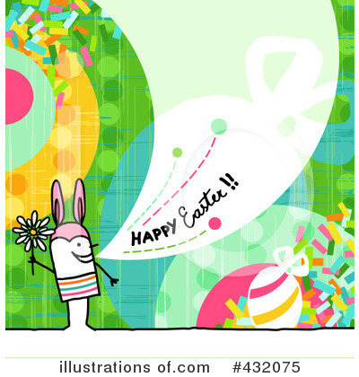 Royalty-Free (RF) Easter Clipart Illustration by NL shop - Stock Sample #432075