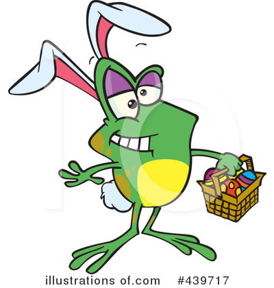 Easter Eggs Clipart #439717 by toonaday