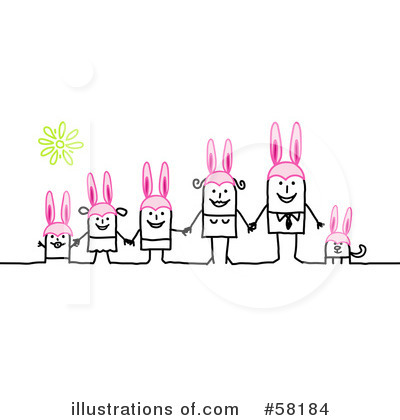 Royalty-Free (RF) Easter Clipart Illustration by NL shop - Stock Sample #58184