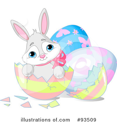 Royalty-Free (RF) Easter Clipart Illustration by Pushkin - Stock Sample #93509