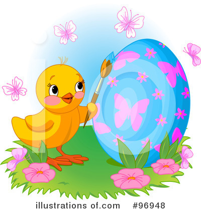 Royalty-Free (RF) Easter Clipart Illustration by Pushkin - Stock Sample #96948
